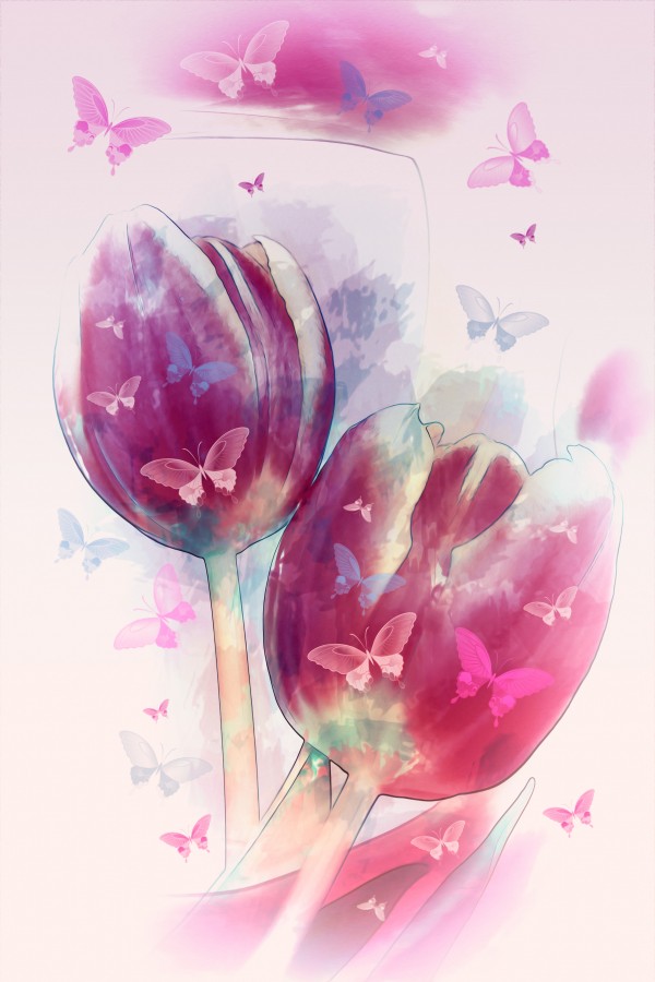  Dance of the butterflies by Dagmar Marina